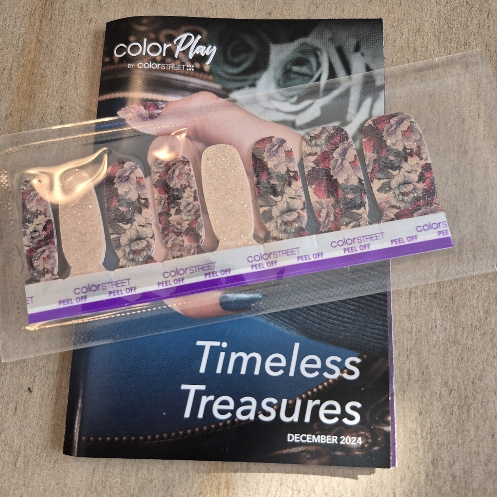 Color Street Nail Polish Strips - Floral Tiara